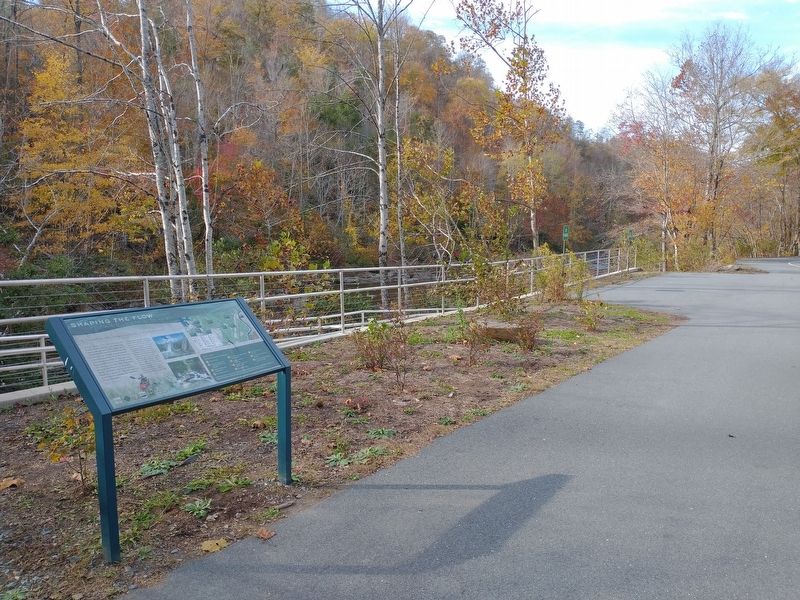 Shaping the Flow of the Cheoah River Marker image. Click for full size.