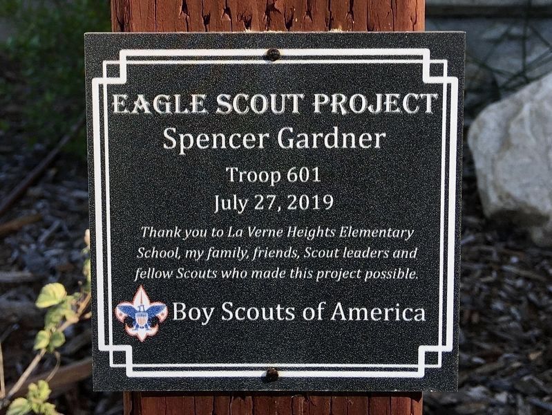 Eagle Scout Project, Spencer Gardner. Click for full size. Eagle Scout Project, Spencer Gardner image. Click for full size.