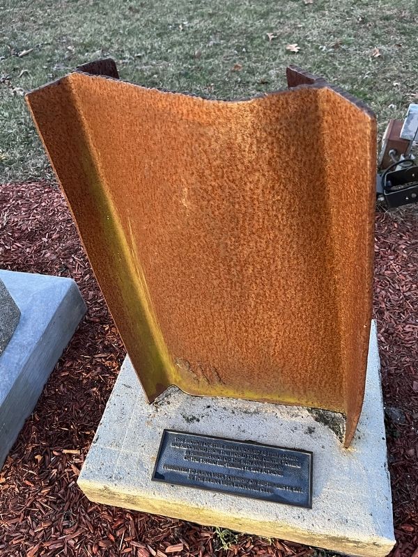 This Section of Steel Beam Marker image. Click for full size.