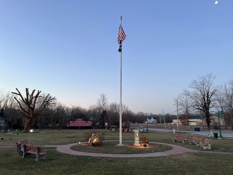 This Section of Steel Beam Marker. Click for full size. This Section of Steel Beam Marker image. Click for full size.