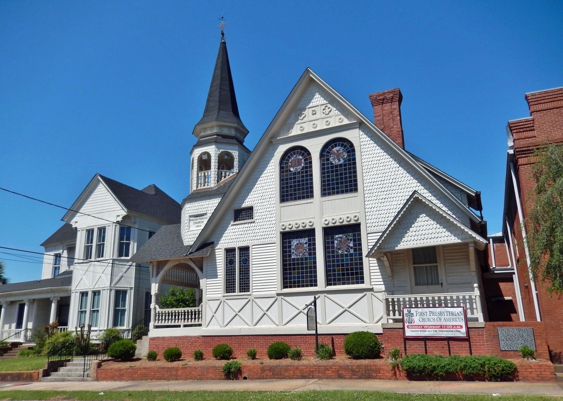 The First Presbyterian Church of Americus image. Click for full size.