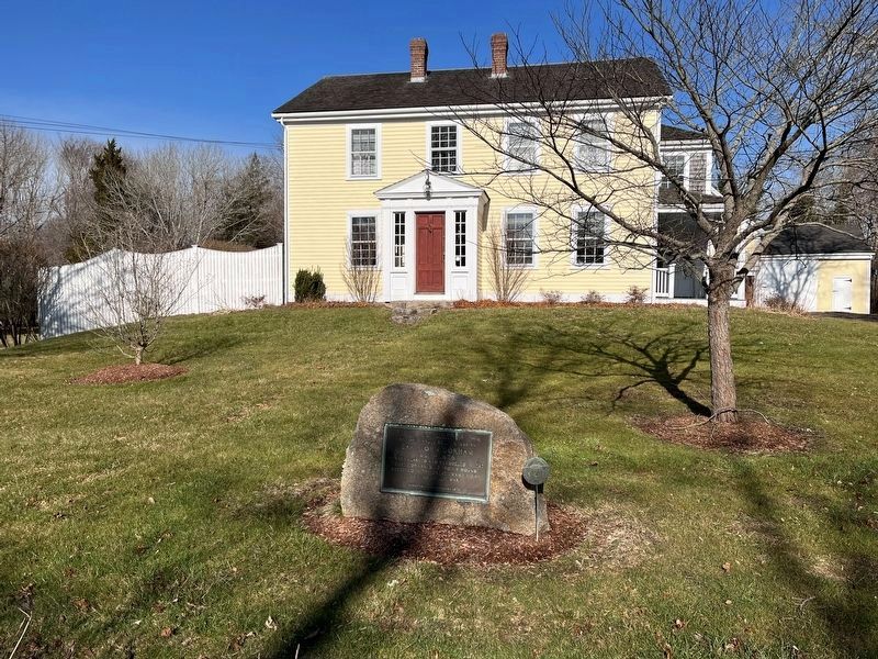 Capt. John Gorham House and Marker image. Click for full size.