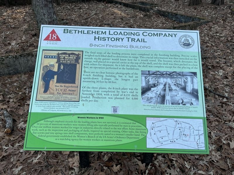 8-inch Finishing Building Marker. Click for full size. 8-inch Finishing Building Marker image. Click for full size.