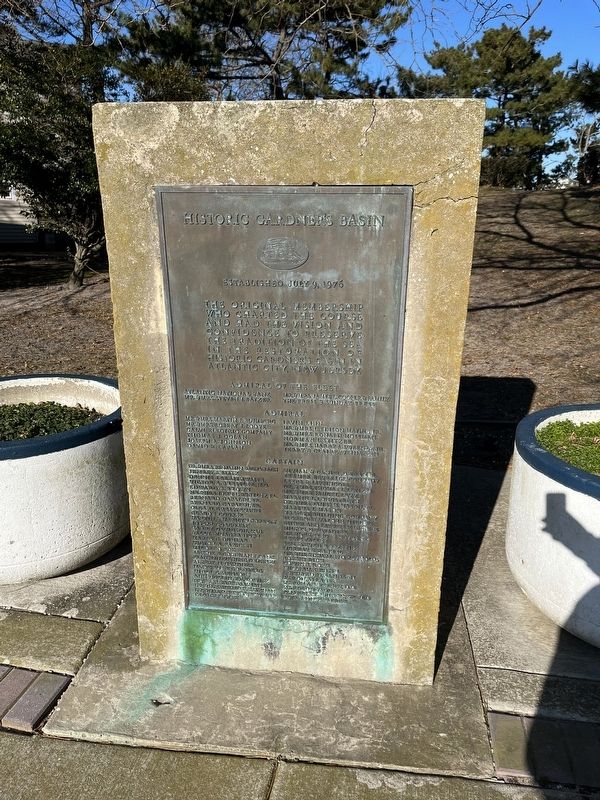 Historic Gardener's Basin Marker image. Click for full size.