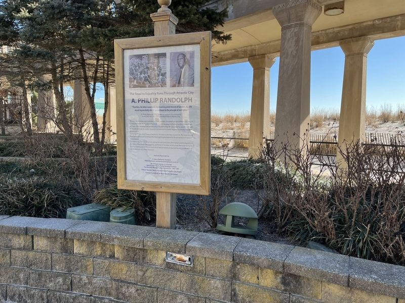 A. Phillip Randolph Marker image. Click for full size.