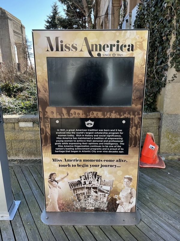 Miss America Marker image. Click for full size.