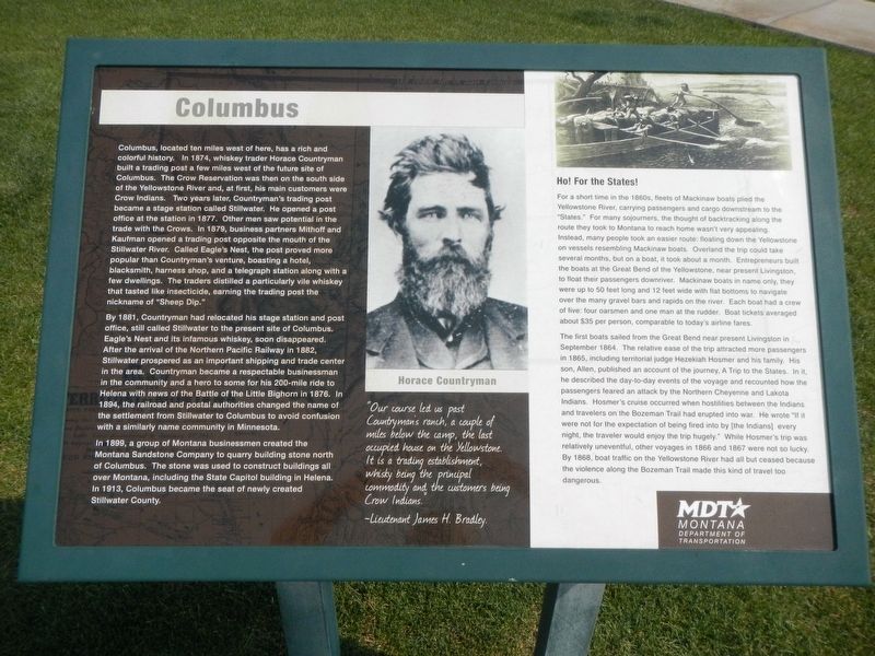 Columbus Marker image. Click for full size.