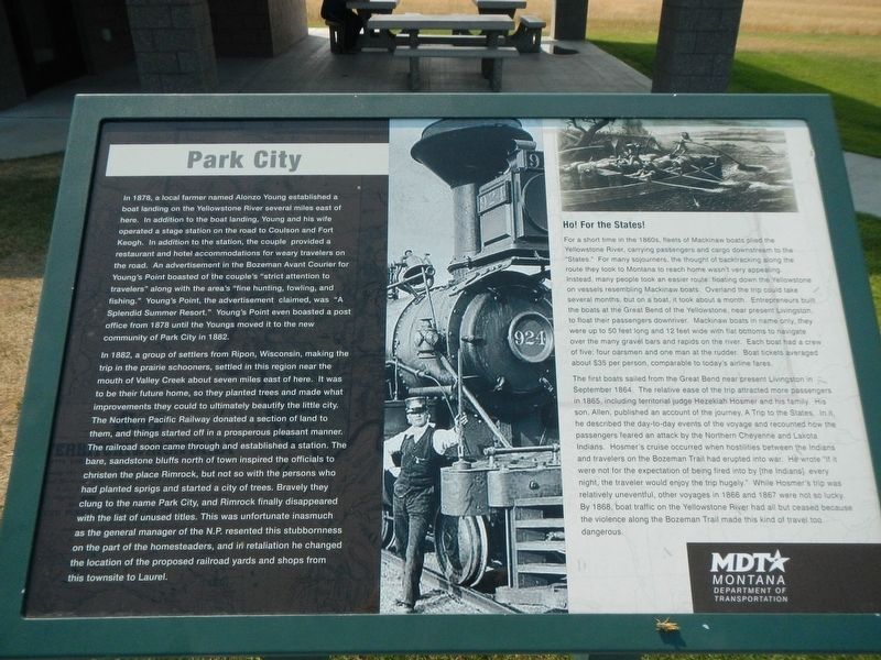 Park City Marker image. Click for full size.