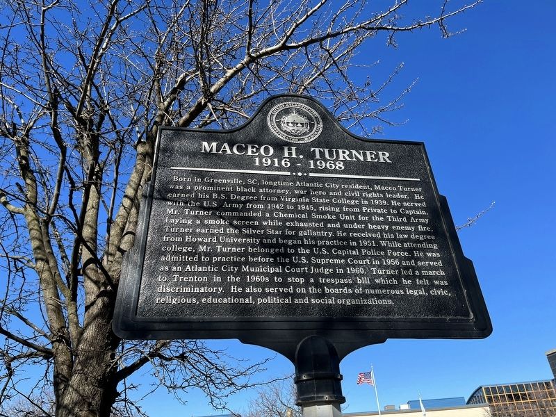 Maceo H. Turner Marker image. Click for full size.