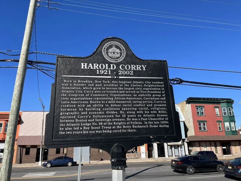 Harold Corry Marker image. Click for full size.