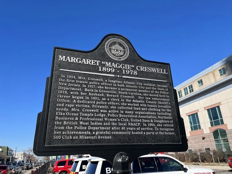 Margaret "Maggie" Creswell Marker image. Click for full size.