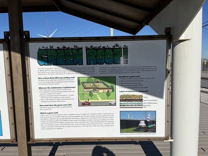 Green Roof! side of the marker image. Click for full size.