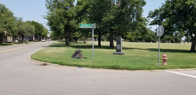 The Old Post Marker is the marker on the left of the two markers image. Click for full size.