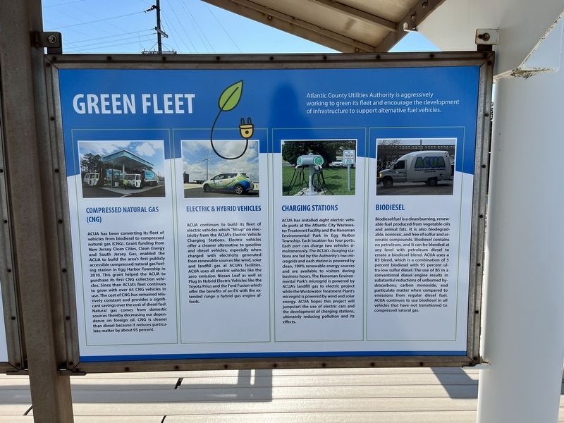 Green Fleet side of the marker image. Click for full size.