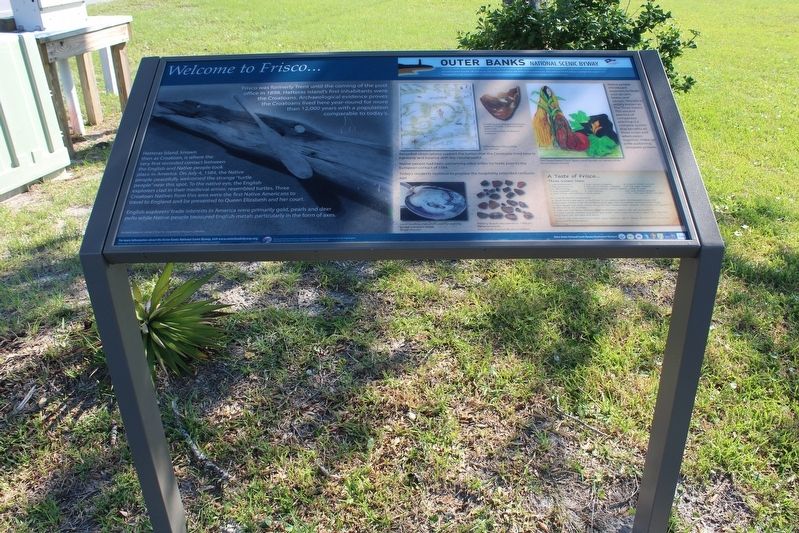 Welcome to Frisco Marker. Click for full size. Welcome to Frisco Marker image. Click for full size.