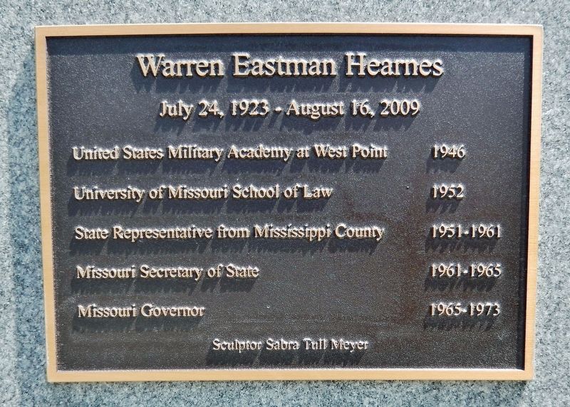 Warren Eastman Hearnes Marker image. Click for full size.