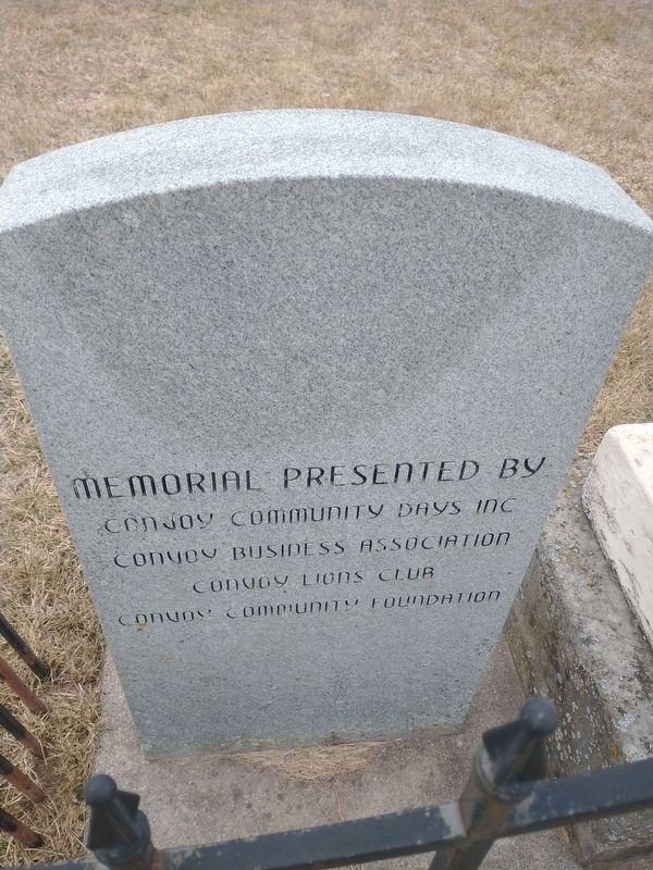 Robert Nesbit Marker Reverse image. Click for full size.