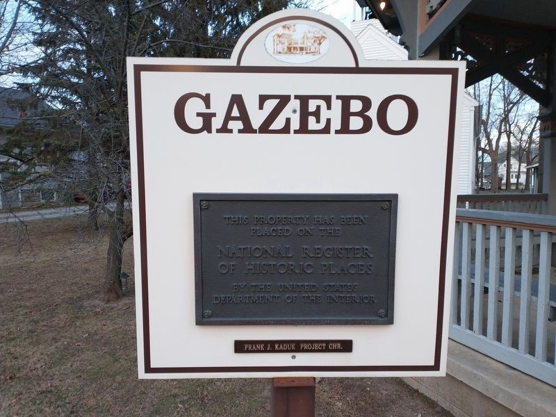 Van Wert Gazebo Marker. Click for full size. Van Wert Gazebo Marker image. Click for full size.