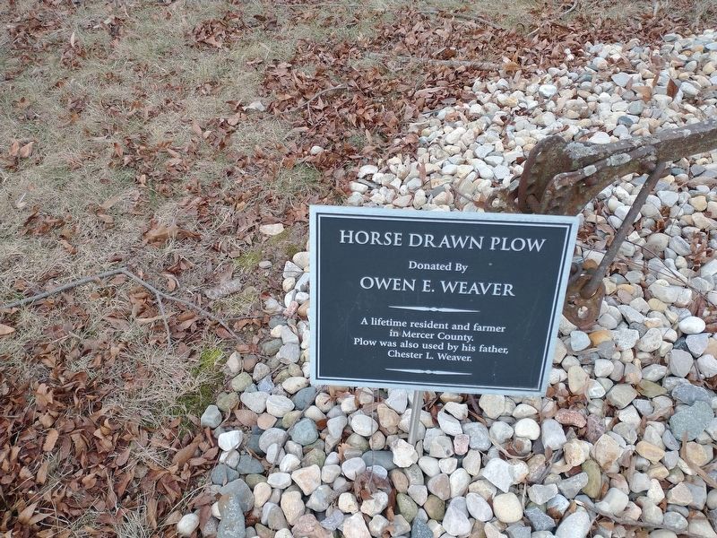 Horse Drawn Plow Marker. Click for full size. Horse Drawn Plow Marker image. Click for full size.