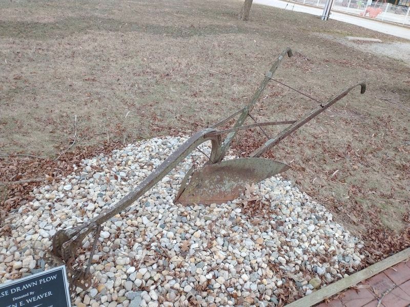 Horse Drawn Plow Marker. Click for full size. Horse Drawn Plow Marker image. Click for full size.
