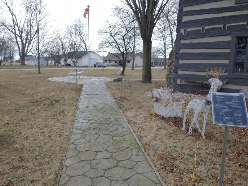 Veteran Memorial Display Marker image. Click for full size.