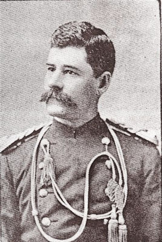 Lt. Lawton as a member of the 4th Cavalry in the late 1870s image. Click for full size.