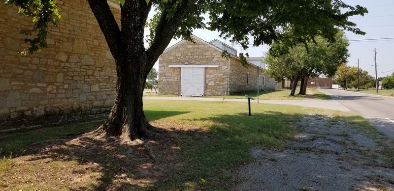 The view of the Quartermaster Warehouse and Marker from the street image. Click for full size.