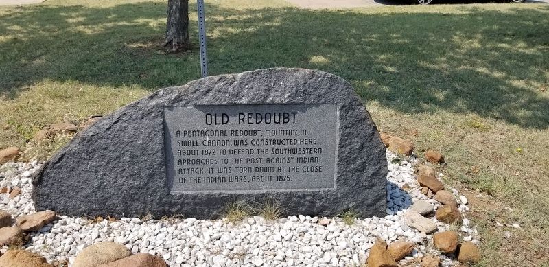 The Old Redoubt Marker image. Click for full size.