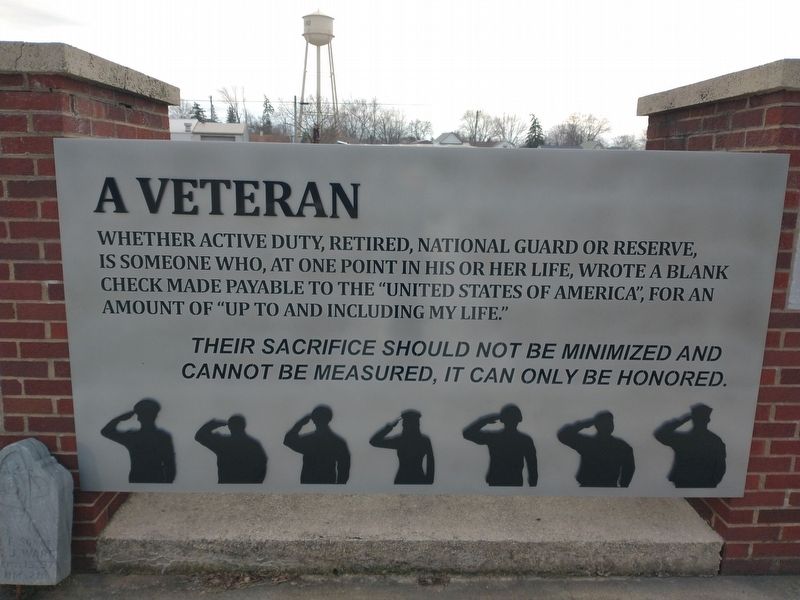 A Veteran Marker image. Click for full size.