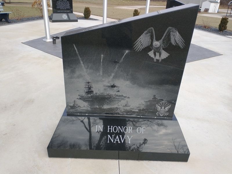 In Honor Of Navy Marker image. Click for full size.