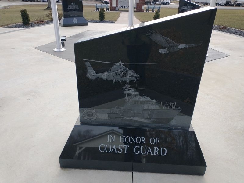 In Honor Of Coast Guard Marker image. Click for full size.
