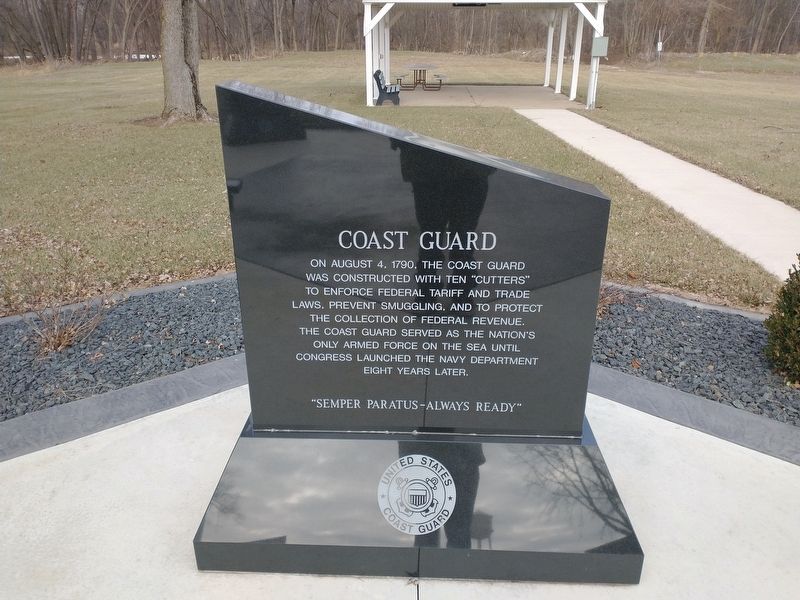 In Honor Of Coast Guard Marker image. Click for full size.