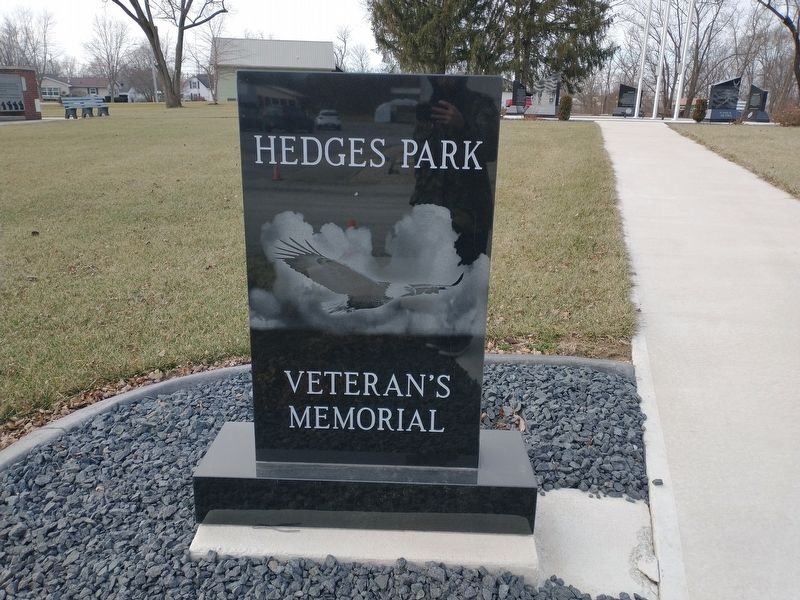 Hedges Park Veteran's Memorial image. Click for full size.