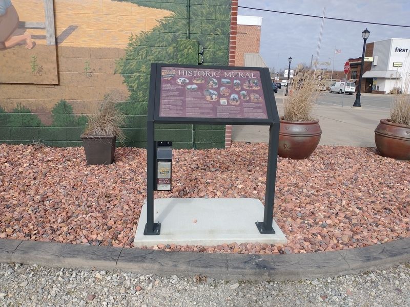 Rockford Bicentennial Historic Mural Marker image. Click for full size.