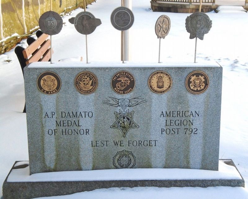 Corporal Anthony P. Damato Marker image. Click for full size.