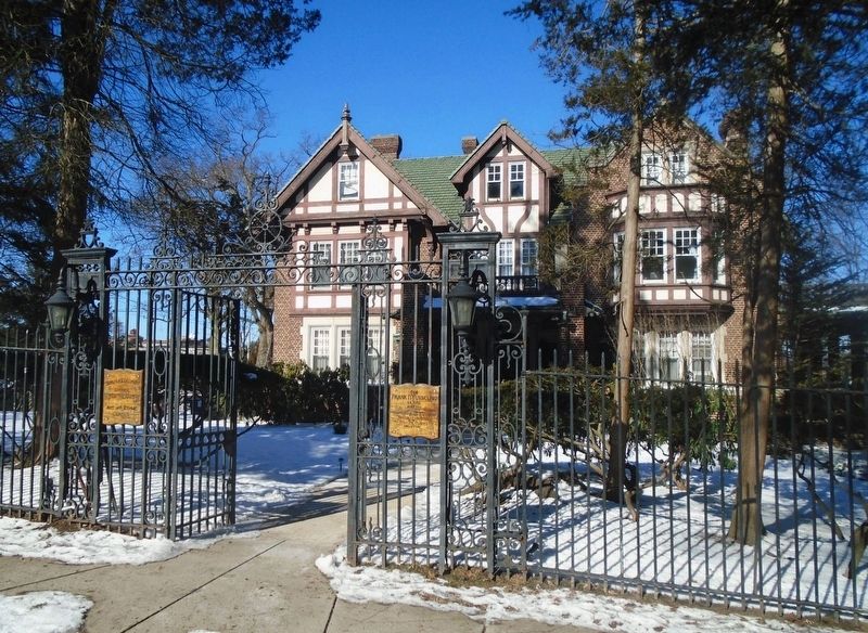 The Frank D. Yuengling Home and Marker image. Click for full size.