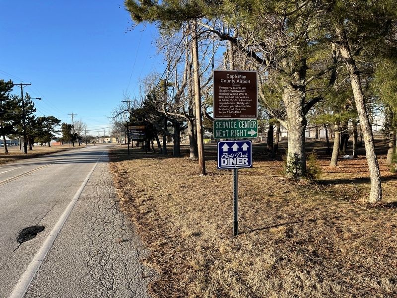 Cape May County Airport Marker image. Click for full size.