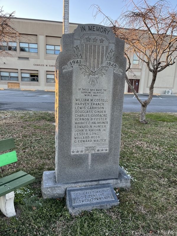 In Memory Marker. Click for full size. In Memory Marker image. Click for full size.