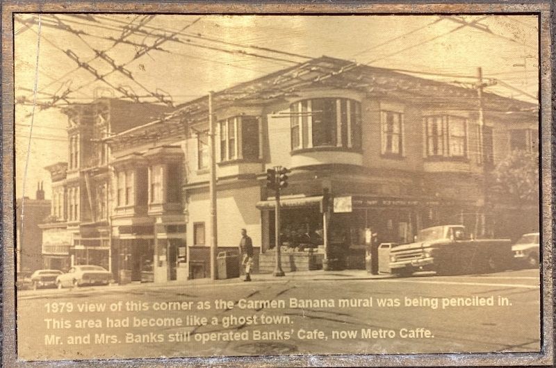 Marker inset: Haight-Fillmore Building (looking southwest across Haight Street) image. Click for full size.
