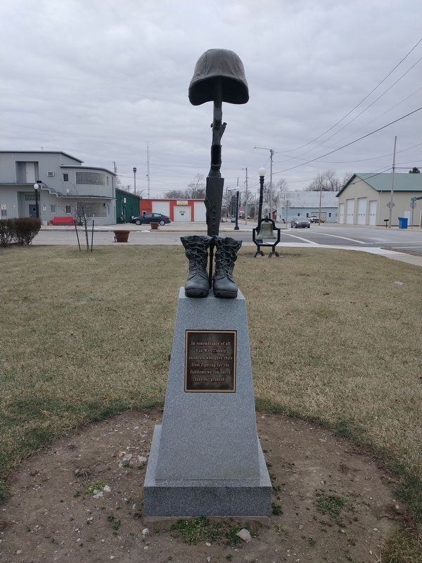 Van Wert County Veterans Memorial image. Click for full size.