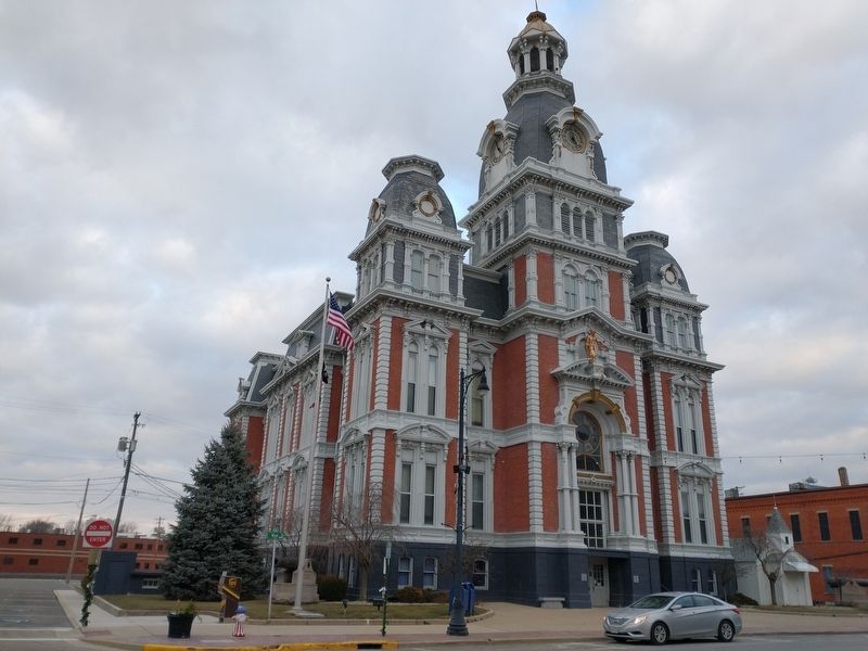 Van Wert County Veterans Memorial. Click for full size. Van Wert County Veterans Memorial image. Click for full size.