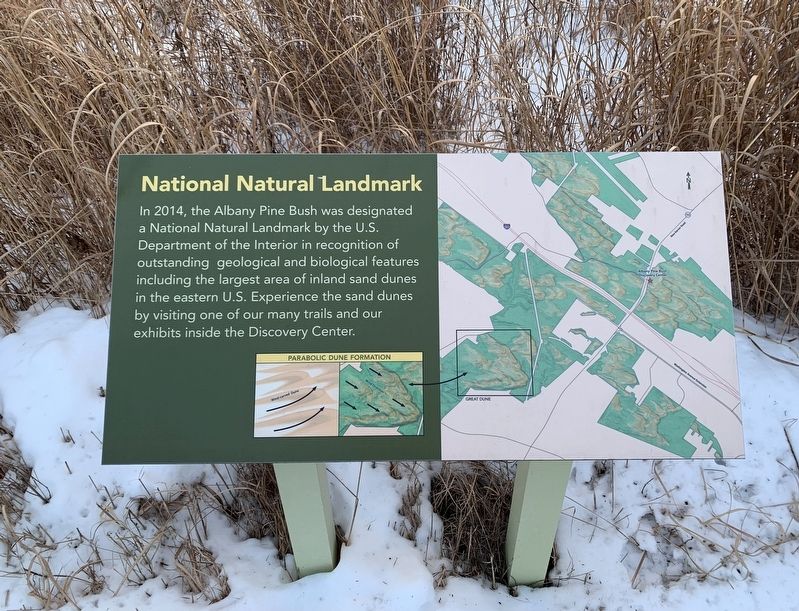 National Natural Landmark Marker image. Click for full size.