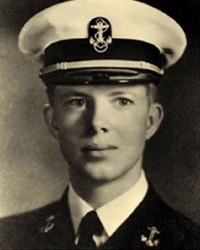 James E. Carter, Jr., U.S. Navy Midshipman image. Click for full size.