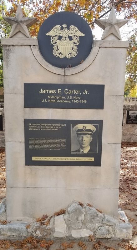 James E. Carter, Jr. Marker image. Click for full size.