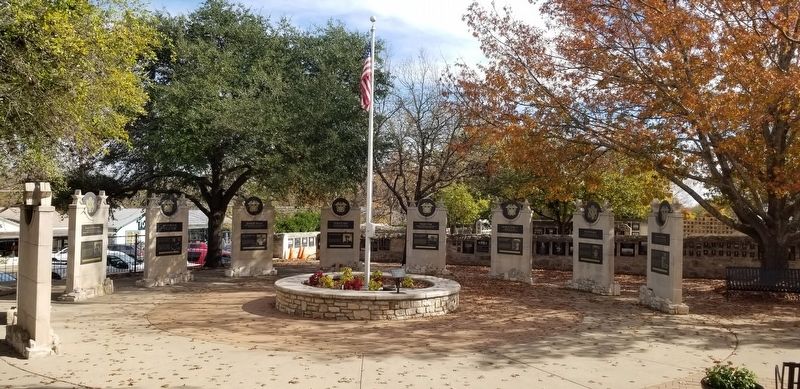 The James E. Carter, Jr. Marker is the third marker from the right of the ten markers image. Click for full size.