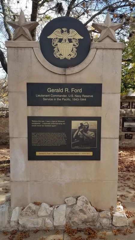 Gerald R. Ford Marker image. Click for full size.