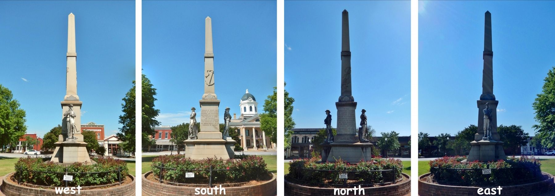 Jasper County Civil War Memorial image. Click for full size.