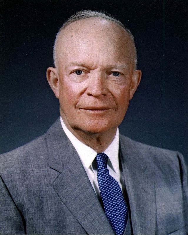 President Dwight D. Eisenhower image. Click for full size.