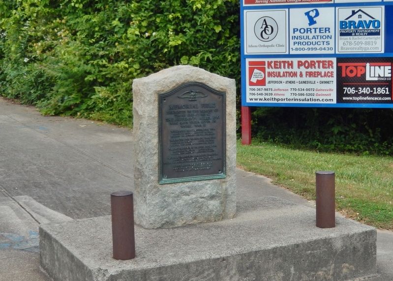 Memorial Field Marker image. Click for full size.