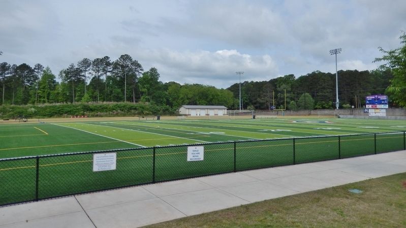 Memorial Stadium Practice Football Field image. Click for full size.